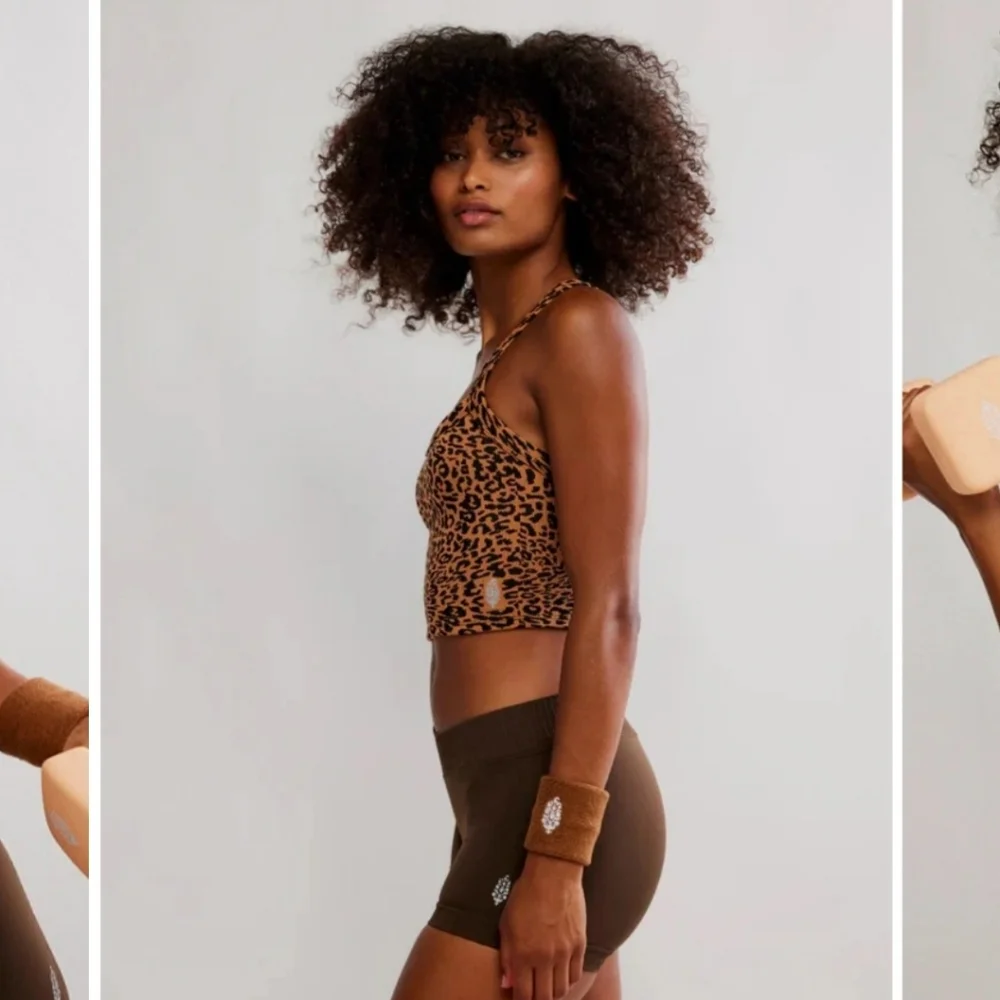 NWT FP Movement All Clear Leopard Cami - Picture 3 of 7